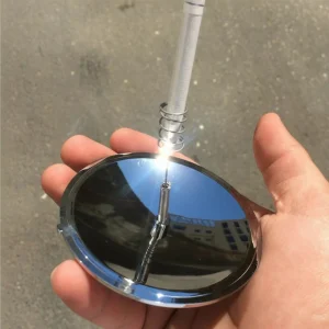 Compacte Solarvuurstarter van RVS - SolarFlare