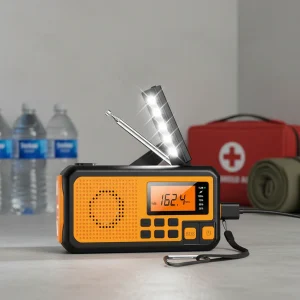 Compacte Noodradio Met Zonnepaneel - SafeChord