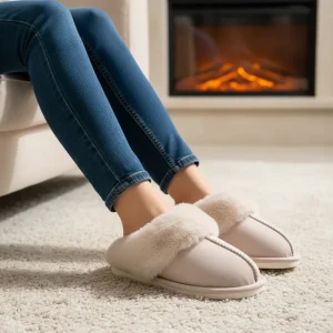 Kunstsuède Buiten Met Pluche Binnen - SnugFluff