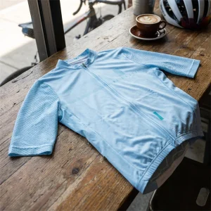 Korte Mouw Mesh Tricot - Leslie