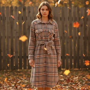 Langärmlige Avondjurk - Angelina