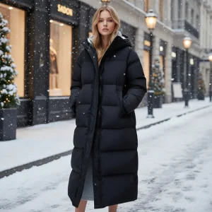 Lange donsjack - Annalena