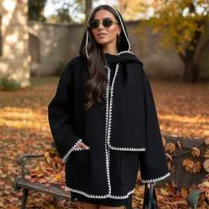 Lange wollen jas - Marie