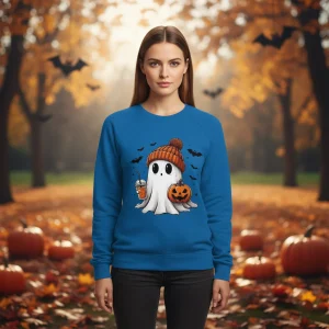 Casual Halloween Sweatshirt - Sarah