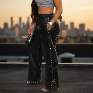 Lederhose Met Baggy-Snit - Suzy