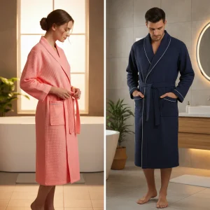 Lichte Wafelstructuur - LoungeChic