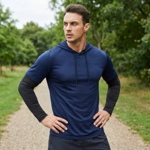 Lichtgewicht Trainingsshirt met Kapuze - Alexander