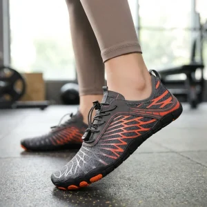 Minimalistische Blotevoetschoenen van Mesh - Morgan