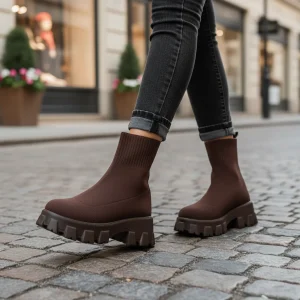 Moderne Plattformlaarzen - Victoria