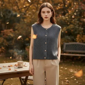 Klassiek ontwerp vest - Lena