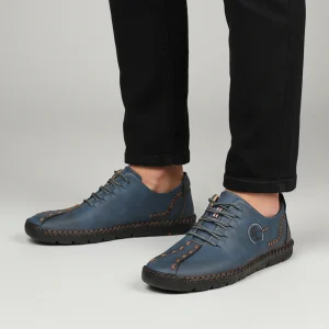 Orthopedische Heren Sneaker van Leer - Raymond