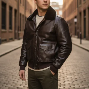 Vliegerjack met Kraag - Marshall