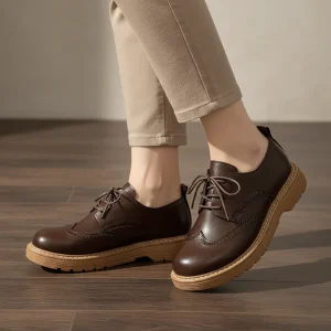 Retro Oxford Dames Veterschoen - Dakota