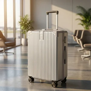 Retro Stijl Reiskoffer Met Hoekbescherming - Casevo