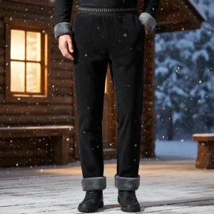 Ribflor-Broek met Fleece - Günter