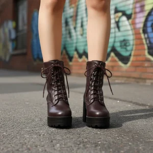 Robuuste Stiefels met Veters - Daisy