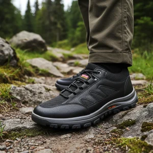 Robuste Outdoorschoenen van Leer - Dominic