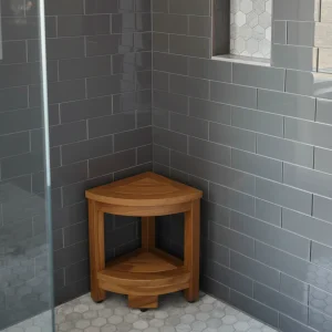 Antislip Douchekruk Van Hout - TeakCornero