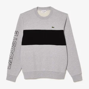 Colorblock sweater - silver chine black