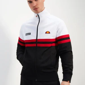 Rimini track top - white black