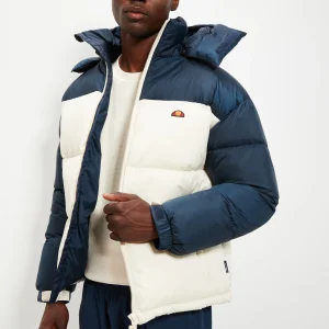 Herald padded jacket - navy off white