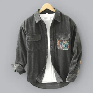 Katoenen Heren Overhemd met Lange Mouwen - Quinten