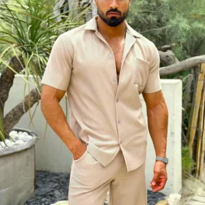 Trendy Beige Premium Heren Zomerset – Matteo