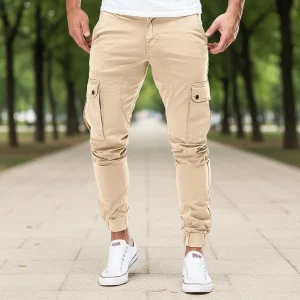 Slim Fit Cargo Broek - Andreas