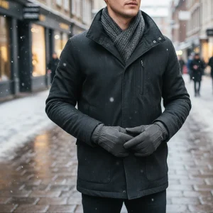 Nubuckleer met wollen voering - NubuckleWarmx