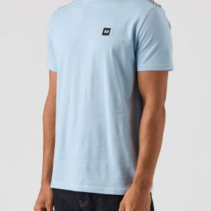 Diaz - winter sky blue house check