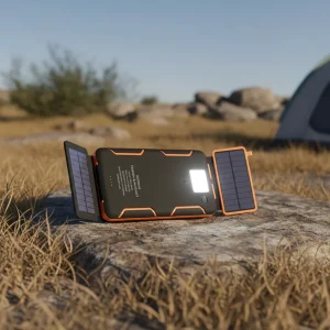 Draagbare Zonne-energie Powerbank Kunststof - SunChargeo