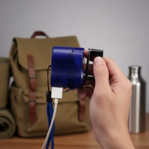 Draagbare USB Handgenerator - HandyDynamo