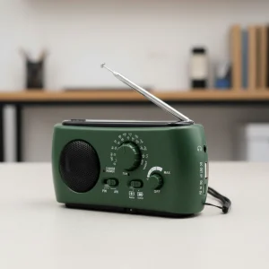 Draagbare kortgolfradio - CampPulse