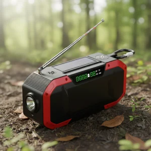Draagbare Noodradio Met Zonne-energie - TrailPulse