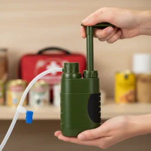 Draagbaar Handpomp Filterapparaat - HydroGuard