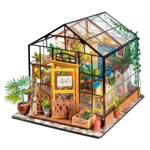 Miniatuur DIY Tuinhuis Bouwpakket – BloomHaus