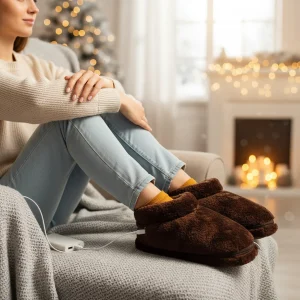 USB-verwarmde sloffen - Warmfoot