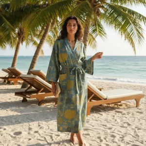 Vibrant Kimono Ontwerp - BlossomRobe