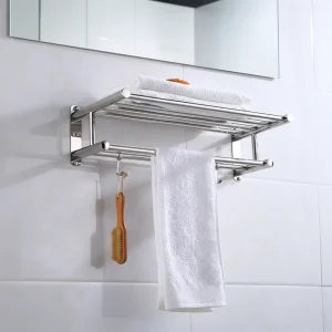 Wandgemonteerde RVS Houder - Toweluxe