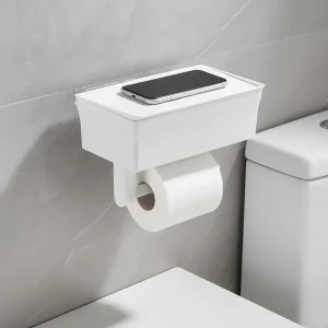 Wandgemonteerde toiletpapierhouder - LavoMate