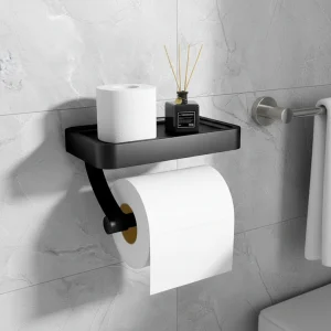 Wandgemonteerde Toilettenpapierhouder - RollDock