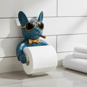 Muurbevestigde Toilettenpapierhouder Kunststof - PawMate