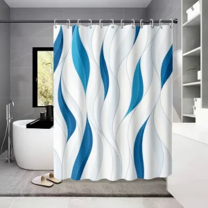 Waterdichte Gedrukte Douchegordijn - ShowerWeave
