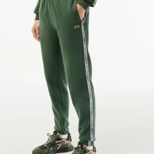 Contrast stripe tracksuit trousers - sequoia