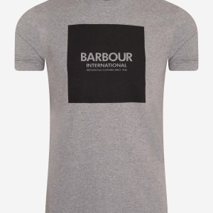 Block tee - anthracite marl
