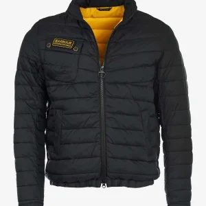 Chain baffle quilt - black