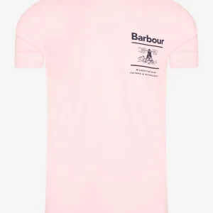 Chanonry tee - chalk pink