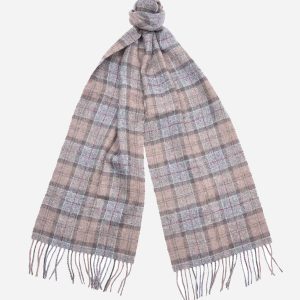 Tartan lambswool scarf - winter tartan