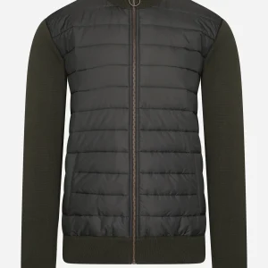 Carn baffle zip thru - forest