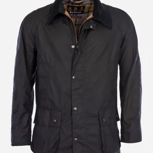 Ashby wax jacket - navy